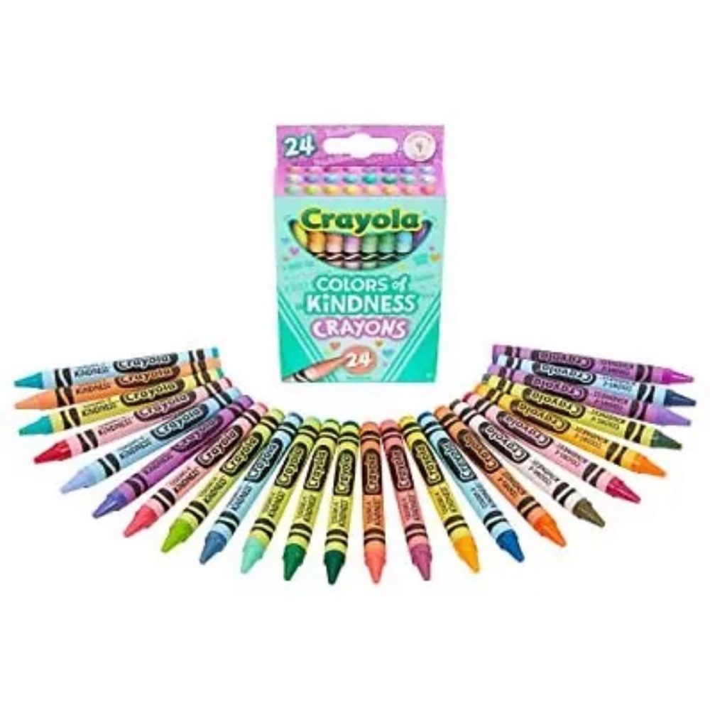 Crayola Colors of Kindness Crayons 🖍️ 24 Box